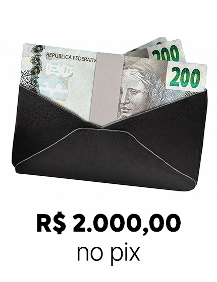 Pr&ecirc;mio de R$ 2.500,00